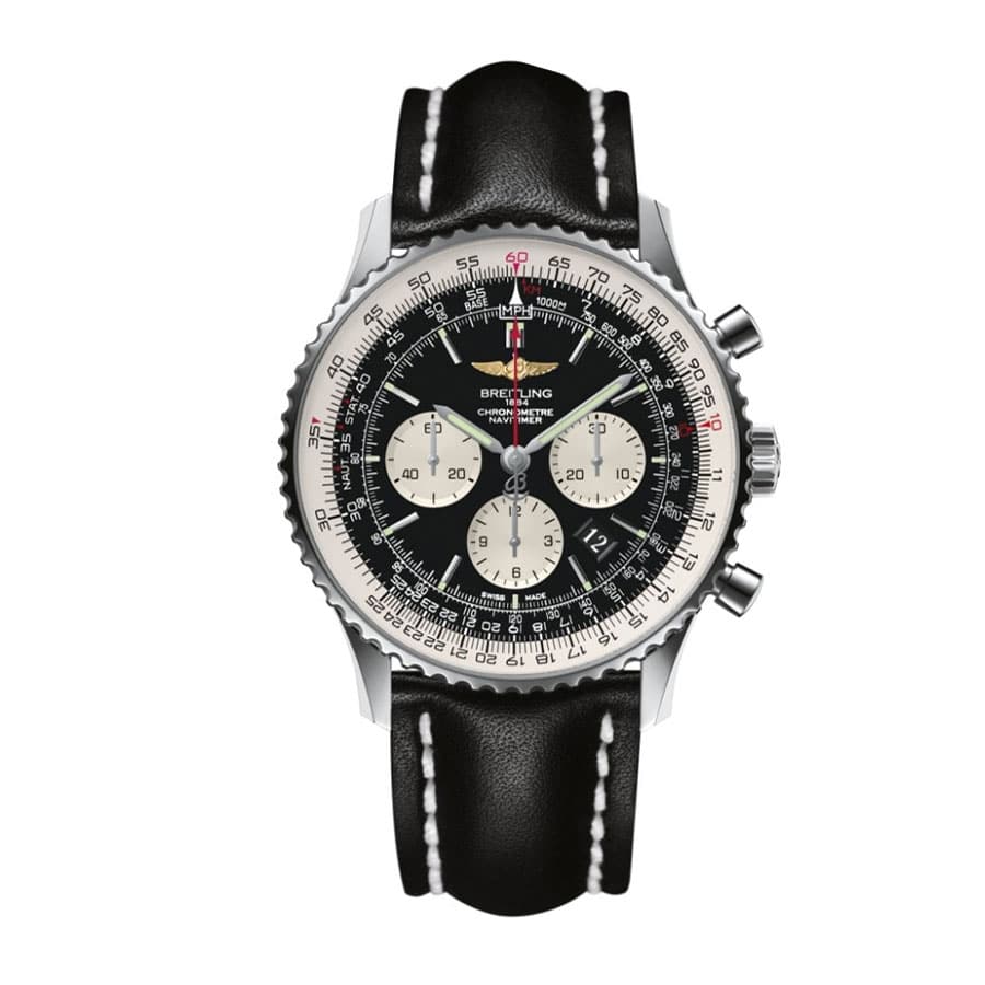 Breitling Navitimer B01 Black Dial Limited Edition AB0127211B1A1 Unworn Replica