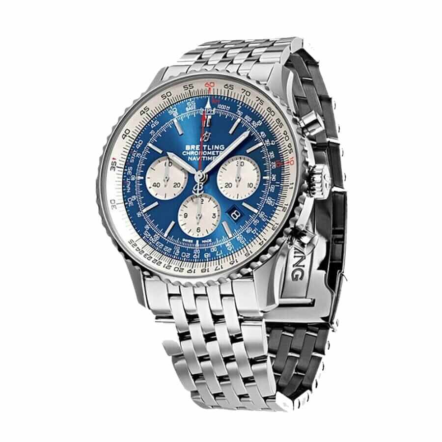 Breitling Navitimer B01 Blue Chronograph Dial Automatic AB0127211C1A1 Replica