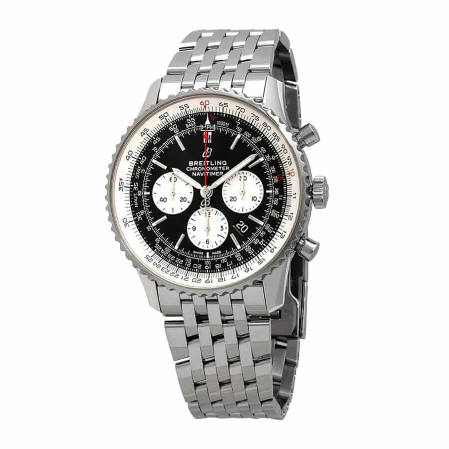 Breitling Navitimer B01 Black Dial Limited Edition AB0127211B1A1 Unworn Replica