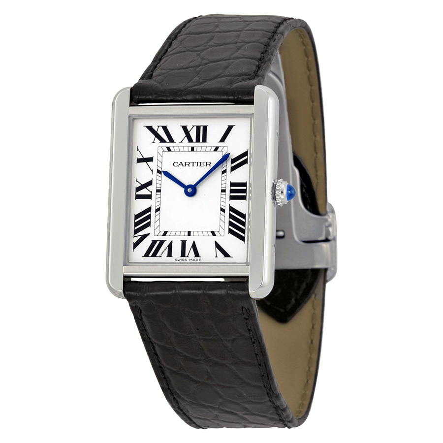 Cartier Tank W5200003 Stainless Steel Watch