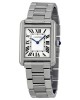 Cartier Tank W5200013 Silver Opalined Watch