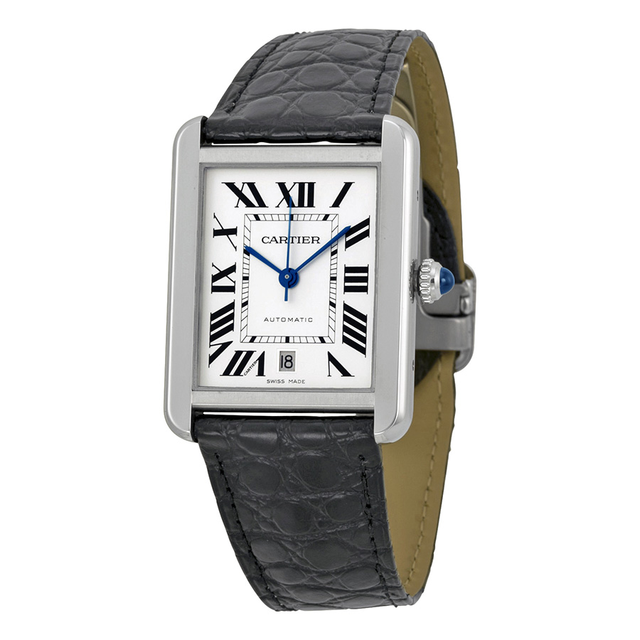 Cartier Tank W5200027 Stainless Steel Watch