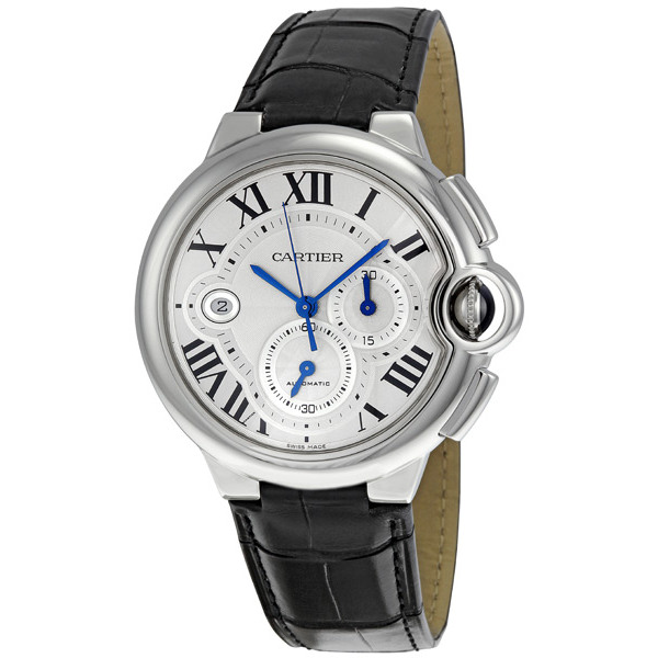 Cartier Ballon Bleu de Cartier W6920003 Silvered Guilloche andLlacquered Watch