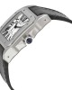 Cartier Santos de Cartier W20106X8 Silvered Opaline Watch