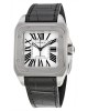 Cartier Santos de Cartier W20106X8 Silvered Opaline Watch