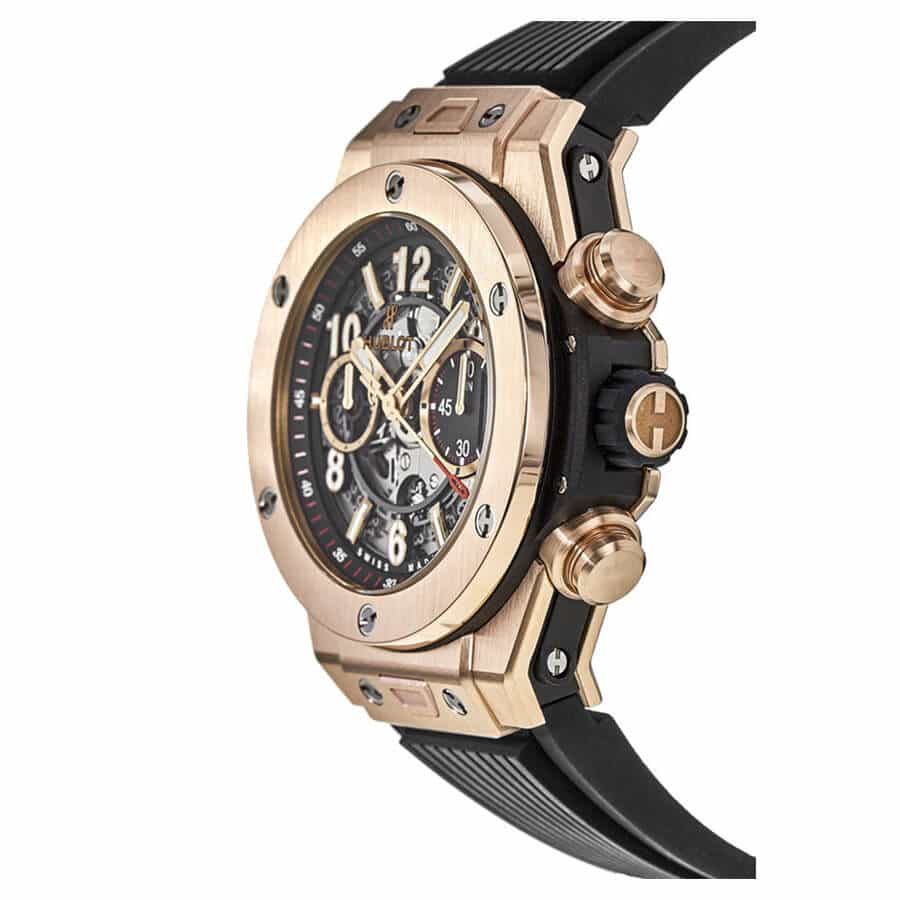 Hublot Big Bang Unico King Gold Flyback Chronograph Skeleton 441.OX.1180.RX Skeleton Replica