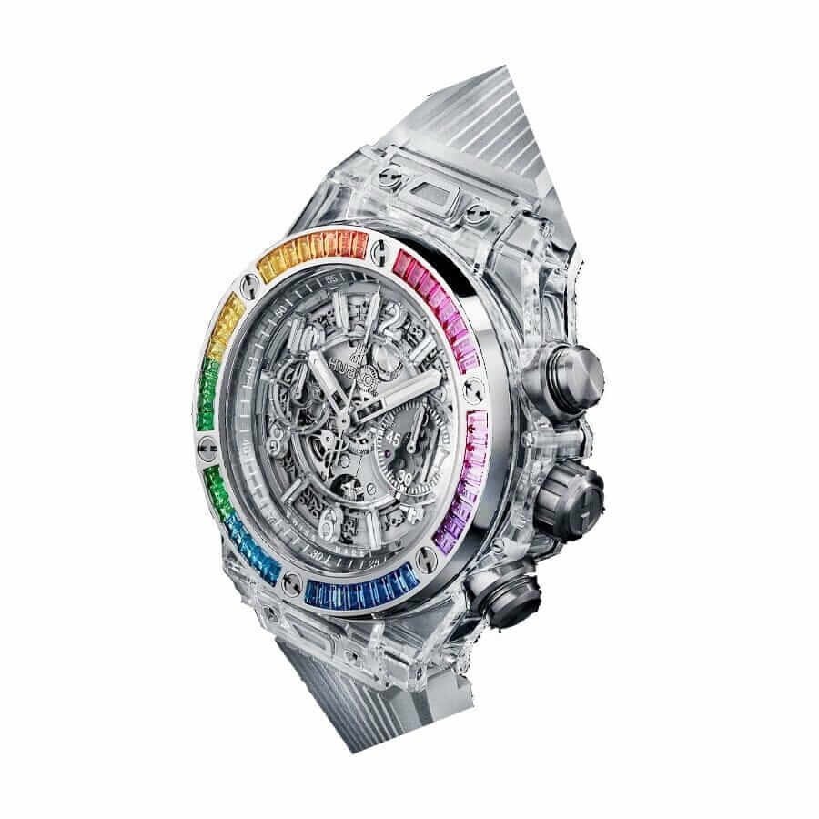 Hublot Big Bang Unico Sapphire Rainbow 411.JX.4803.RT.4099 Replica