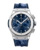 Hublot Classic Fusion Automatic Blue Sunray Dial Titanium 565.NX.7170.LR Replica