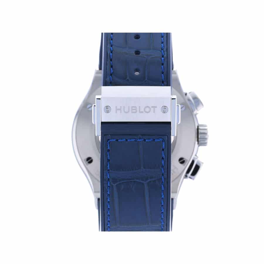 Hublot Classic Fusion Automatic Blue Sunray Dial Titanium 565.NX.7170.LR Replica