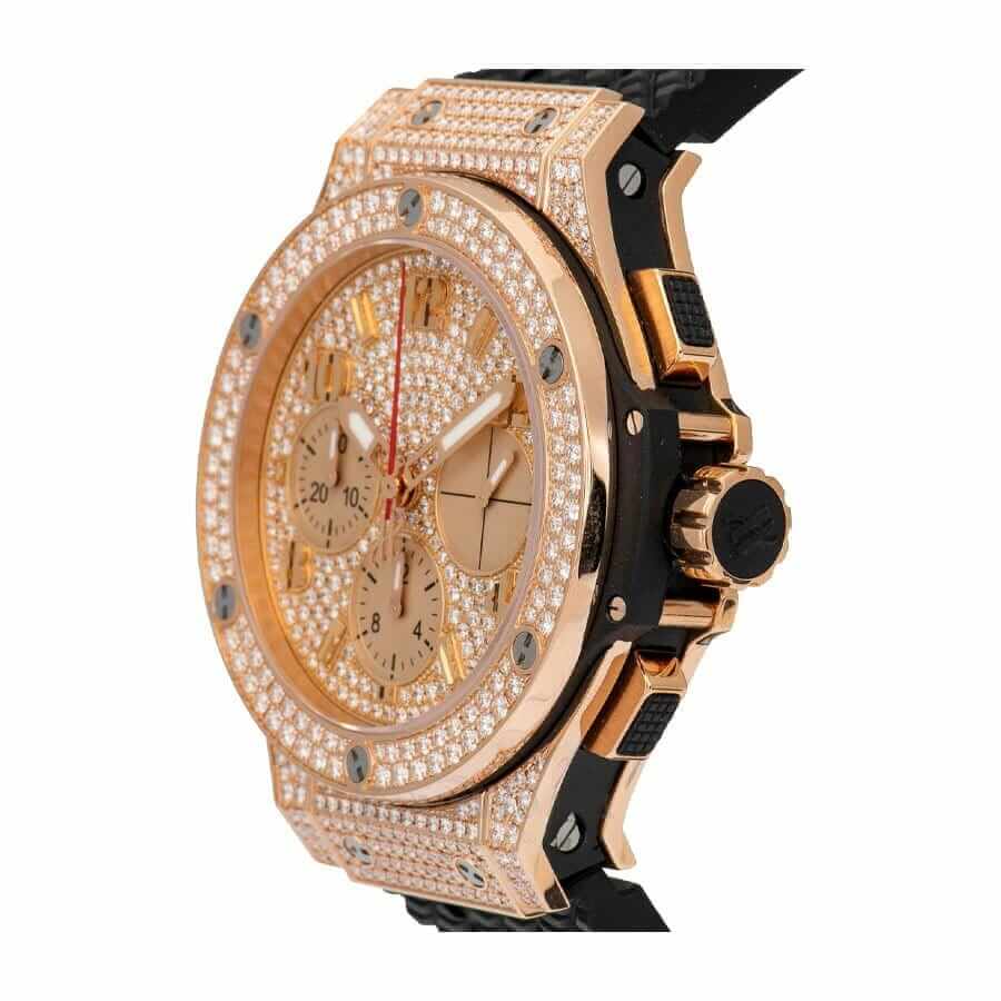 Hublot Classic Fusion Best Edition Chronograph With Diamond Rose Gold Replica