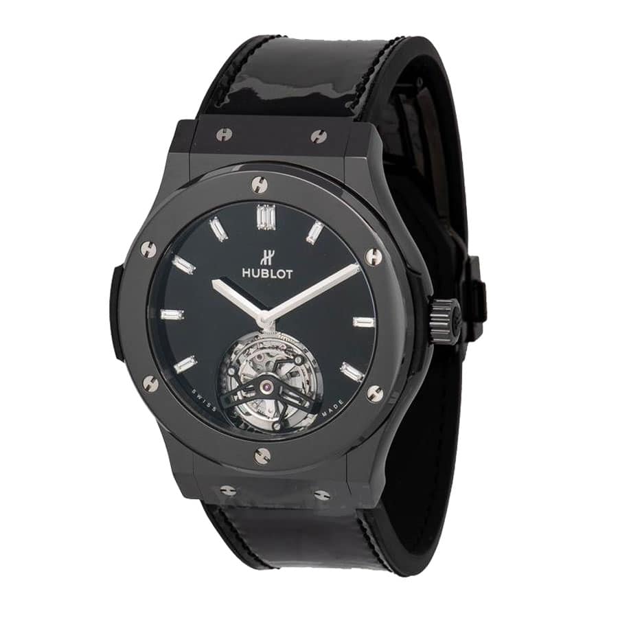  Hublot Classic Fusion Tourbillon Night Out 505.CS.1270.VR TF PVD Black Dial Replica