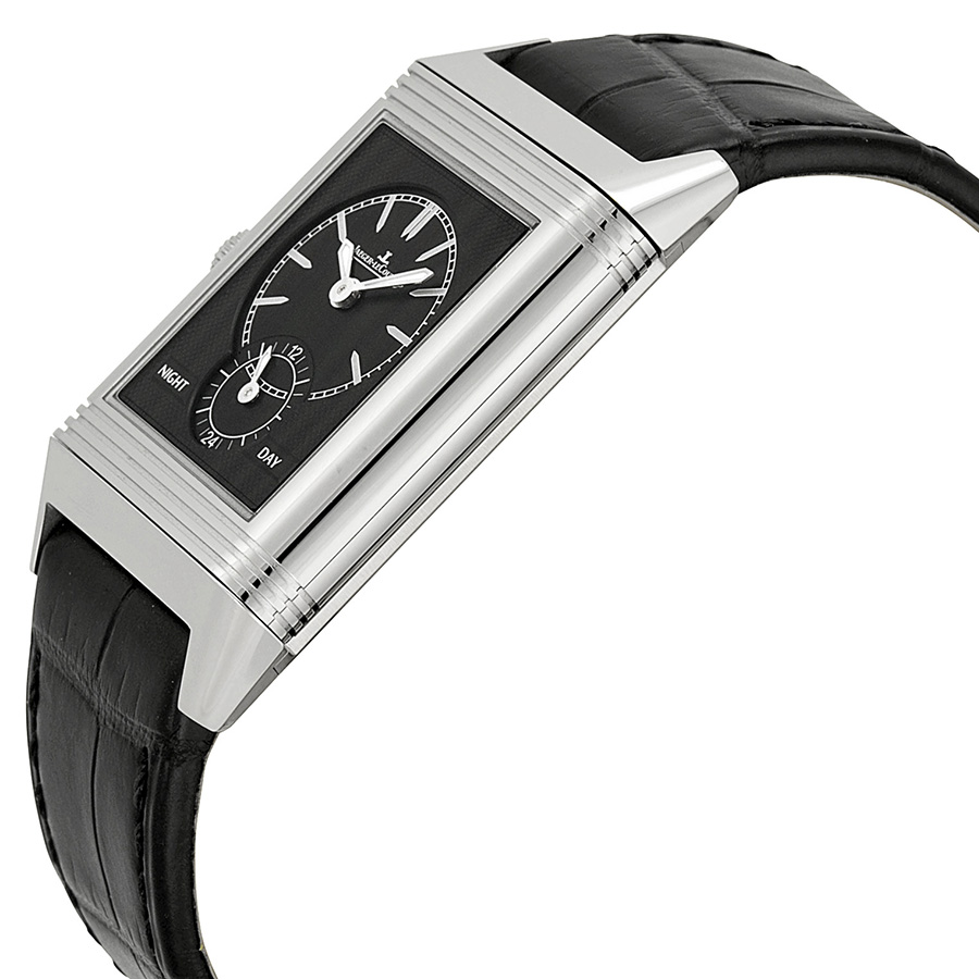 Jaeger LeCoultre Reverso Q3788570 Black & Silver Watch