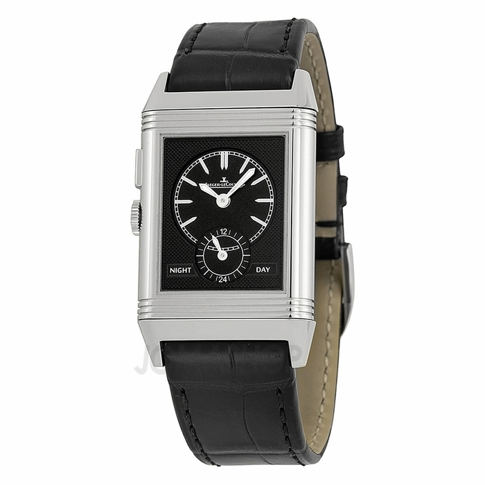 Jaeger LeCoultre Reverso Q3788570 Black & Silver Watch