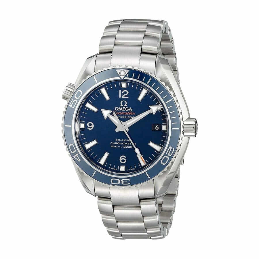 Omega Seamaster Planet Ocean Steel 232.90.42.21.03.001 Blue Dial Replica