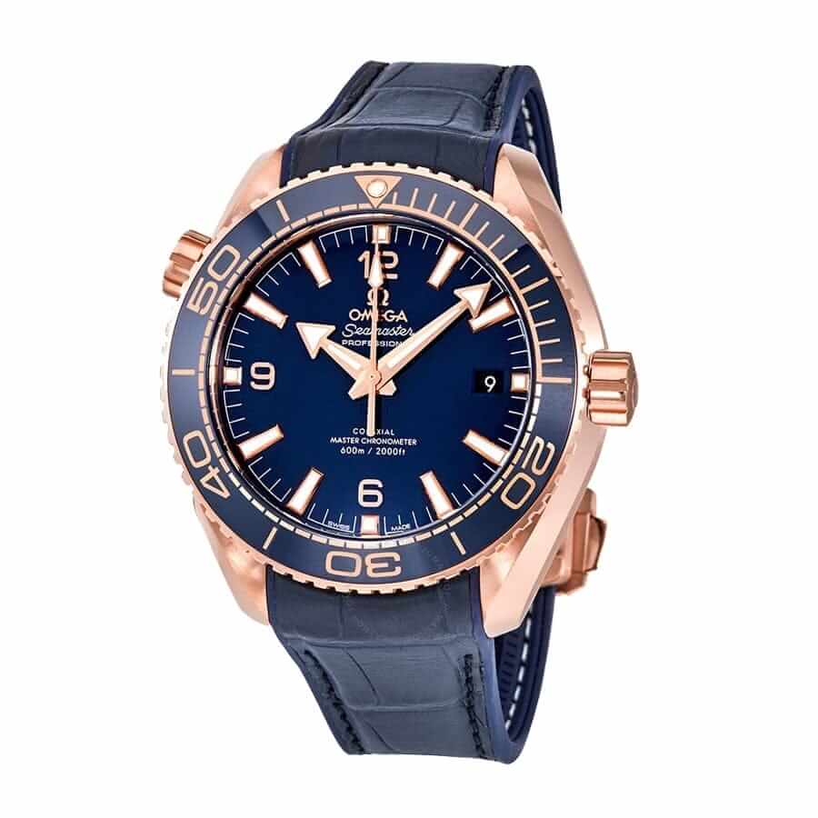 Omega Seamaster Planet Ocean Steel 215.63.44.21.03.001 Blue Dial Replica