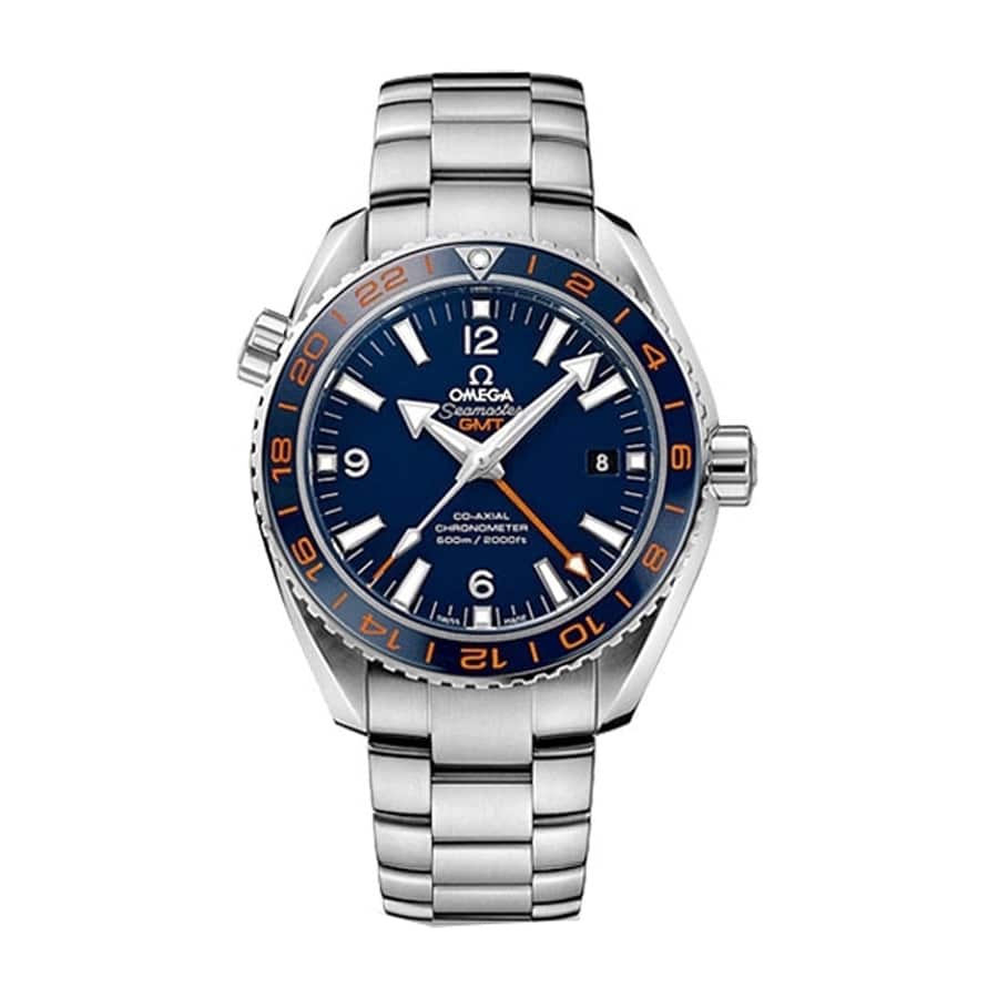 Omega Seamaster Planet Ocean Steel 232.30.44.22.03.001 Blue Dial Replica