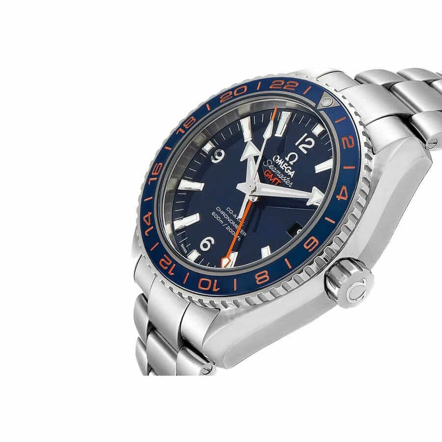 Omega Seamaster Planet Ocean Steel 232.30.44.22.03.001 Blue Dial Replica