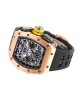 Richard Mille RM 011-03 Rose Gold Flyback Chronograph Automatic Replica