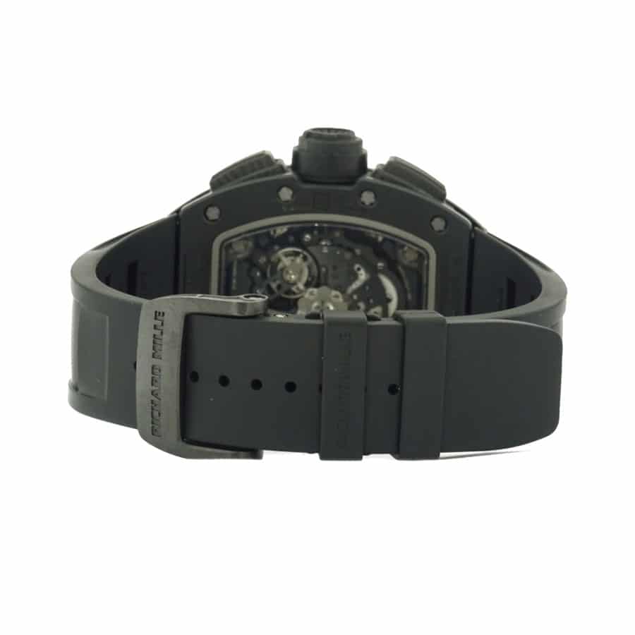 Richard Mille RM-011 Black Phantom Carbon Fiber Skeleton Dial Replica