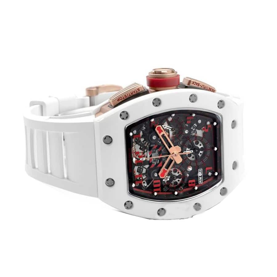 Richard Mille RM 011-FM Flyback Chronograph White Demon Limited Chronograph Replica