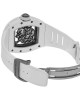 Richard Mille RM55 KV White Ceramic Bubba Watson Skeleton Dial M8215 Replica