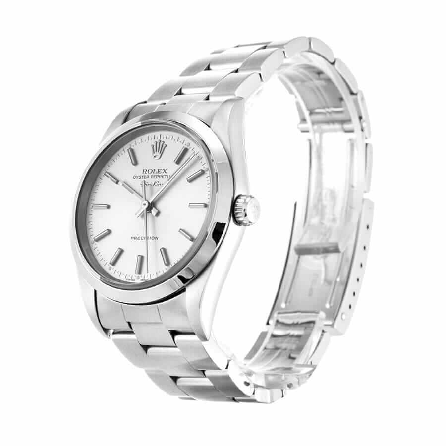 Rolex Air King 14000 Stainless Steel White Dial Replica