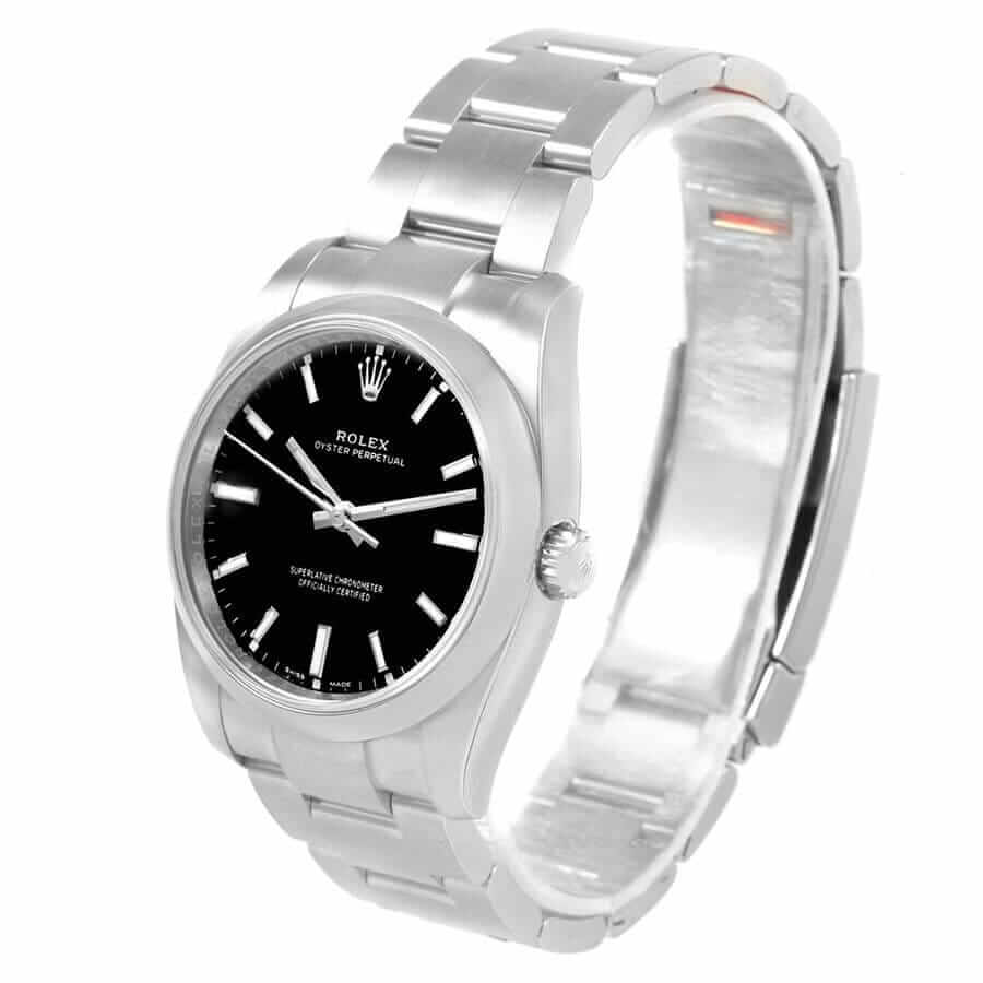 Rolex Oyster Perpetual Automatic Black Dial Ladies 114200 Replica