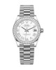 Rolex Datejust 278289RBR Oyster Replica with White Gold and Diamond Automatic White Dial