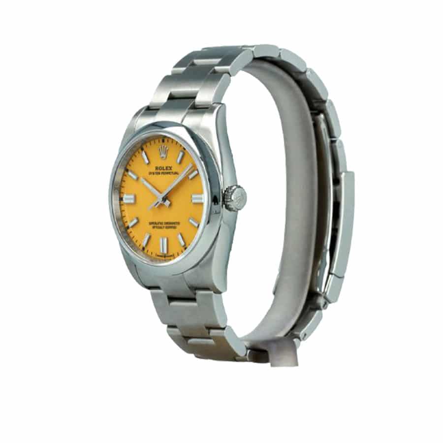 Rolex Oyster Perpetual Orange Dial 124300-0004 Replica