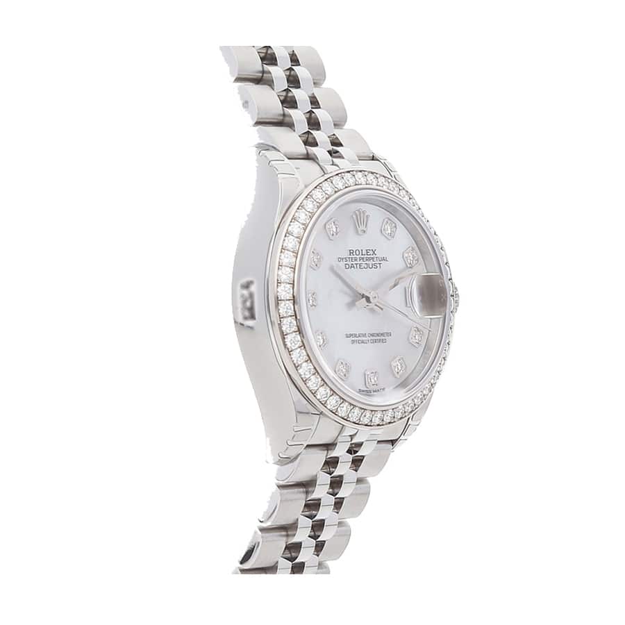 Rolex Datejust 279384RBR White Gold Mother Pearl Dial Jubilee Replica